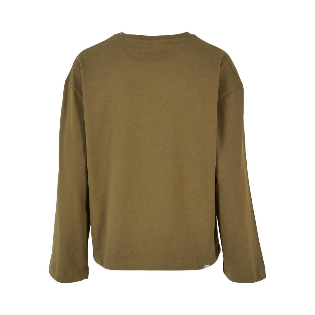 Urban Classics Womens/Ladies Organic Cotton Oversized Long-Sleeved T-Shirt