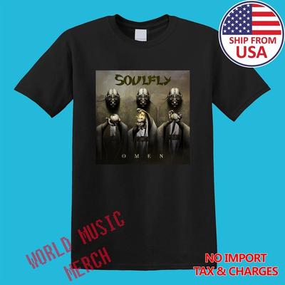 Soulfly Omen Herren Schwarz Größe S-5XL
