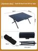 Ultralight Portable Aluminum Folding Table with Chairs - Ideal for Camping, Barbecue, Travel, Night Markets