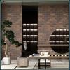 Wall Stickers Brick 3D Wallpaper Self-adhesive Restaurant Wall Skirt Wallpaper Waterproof Moisture-proof Background Papier Peint