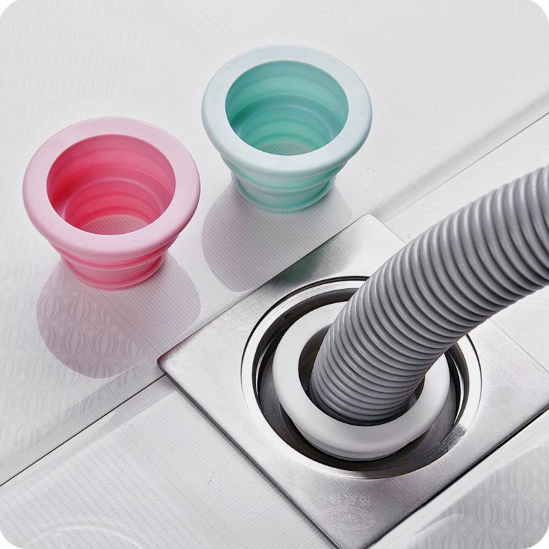 

Silicone Deodorant Seal for Washer Drain & Basin 1 Random Color (Sealing Ring)