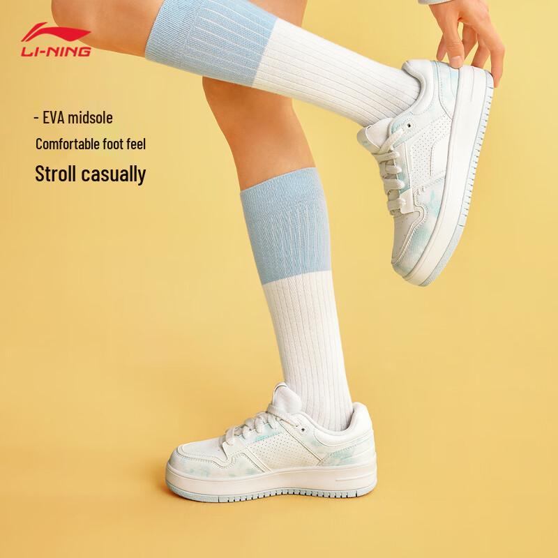 Женские повседневные кроссовки на платформе Li-Ning Cheese 5