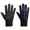 Men's Winter Touchscreen Cycling Gloves - Non-Slip, Velvet-Lined, Two-Finger Design for Driving, Motorcycle Riding, and Fishing.