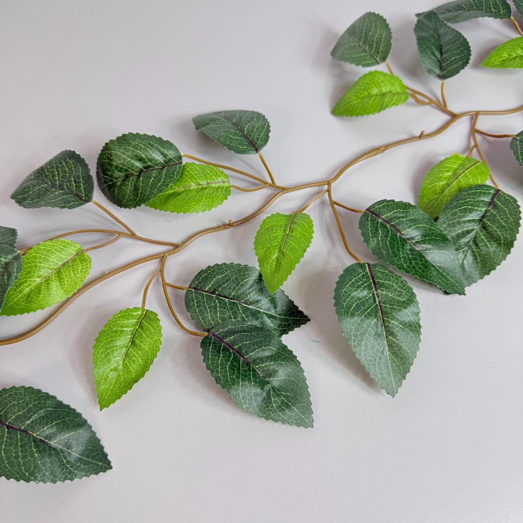Girlanda liście róży 180 cm