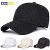 Unisex Rhinestone Baseball Caps Spring Autumn Outdoor Adjustable Casual Hats Sunscreen Hat Sports Cap