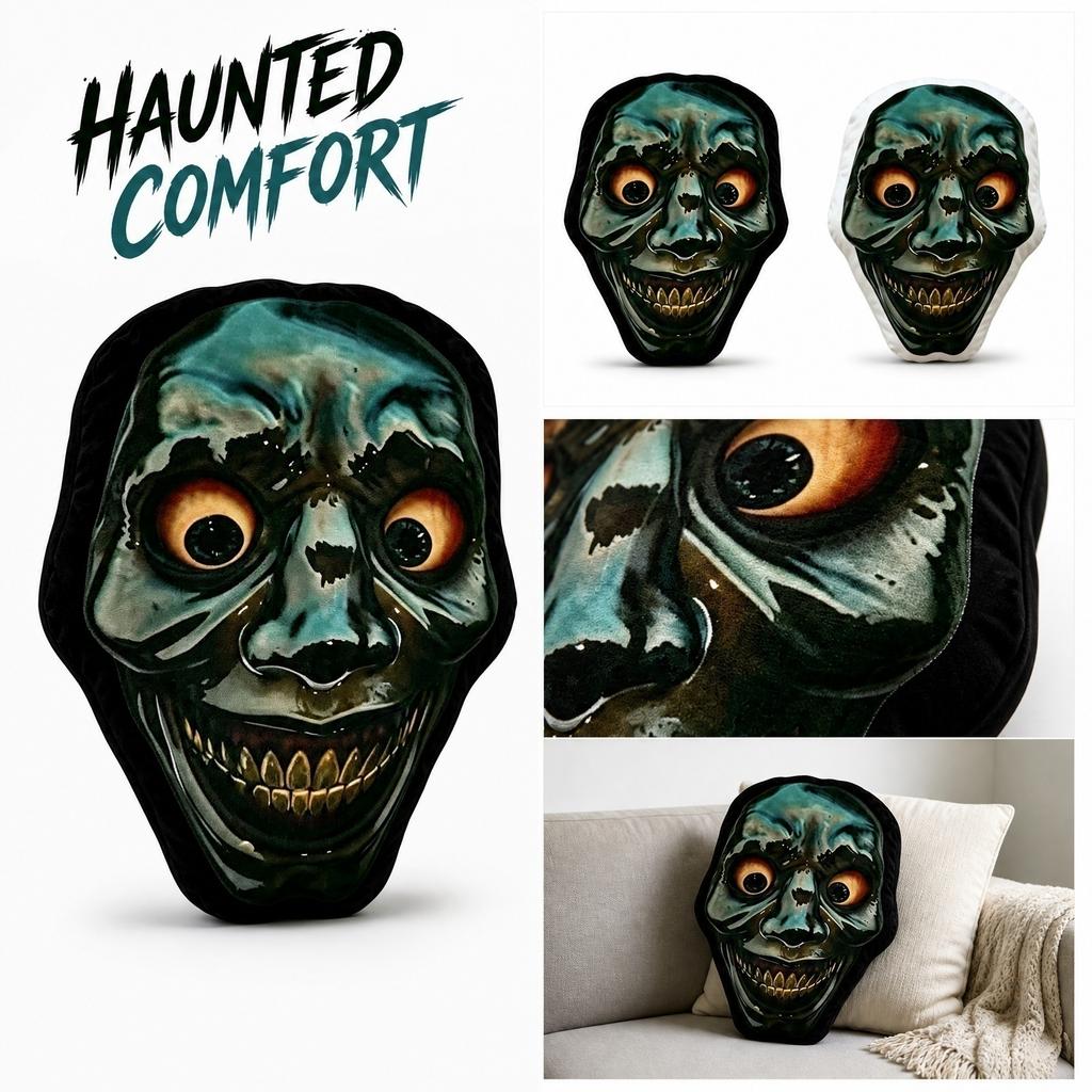 1pc Monster Alien Pillow Soft Plush Cushion Decorative Throw Pillow for Gaming Room Home Office Comfort 45x33cm