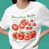 San Marzano Tomate T-Shirt, Niedliches Italienisches Tomaten-T-Shirt