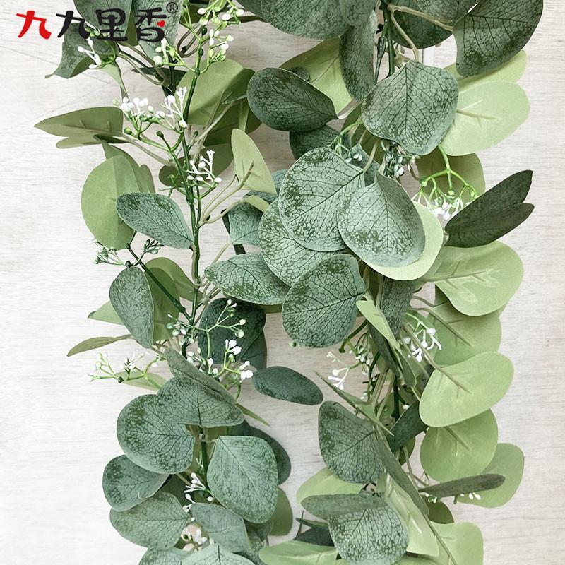 

Американское Искусственное Растение Ягода Листья Эвкалипта Ротанг Свадебное Украшение