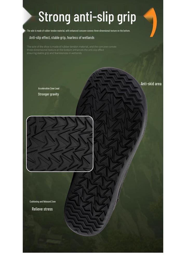 Men's Plus Size Wide Toe Barefoot Hiking Shoes - Breathable, Non-Slip, Lightweight Casual Footwear