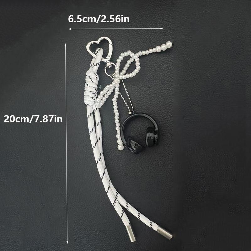 Yogodlns Cute Earphones Mini Backpack Hanging Handbag Pendant Bag Pendant Bags Accessories