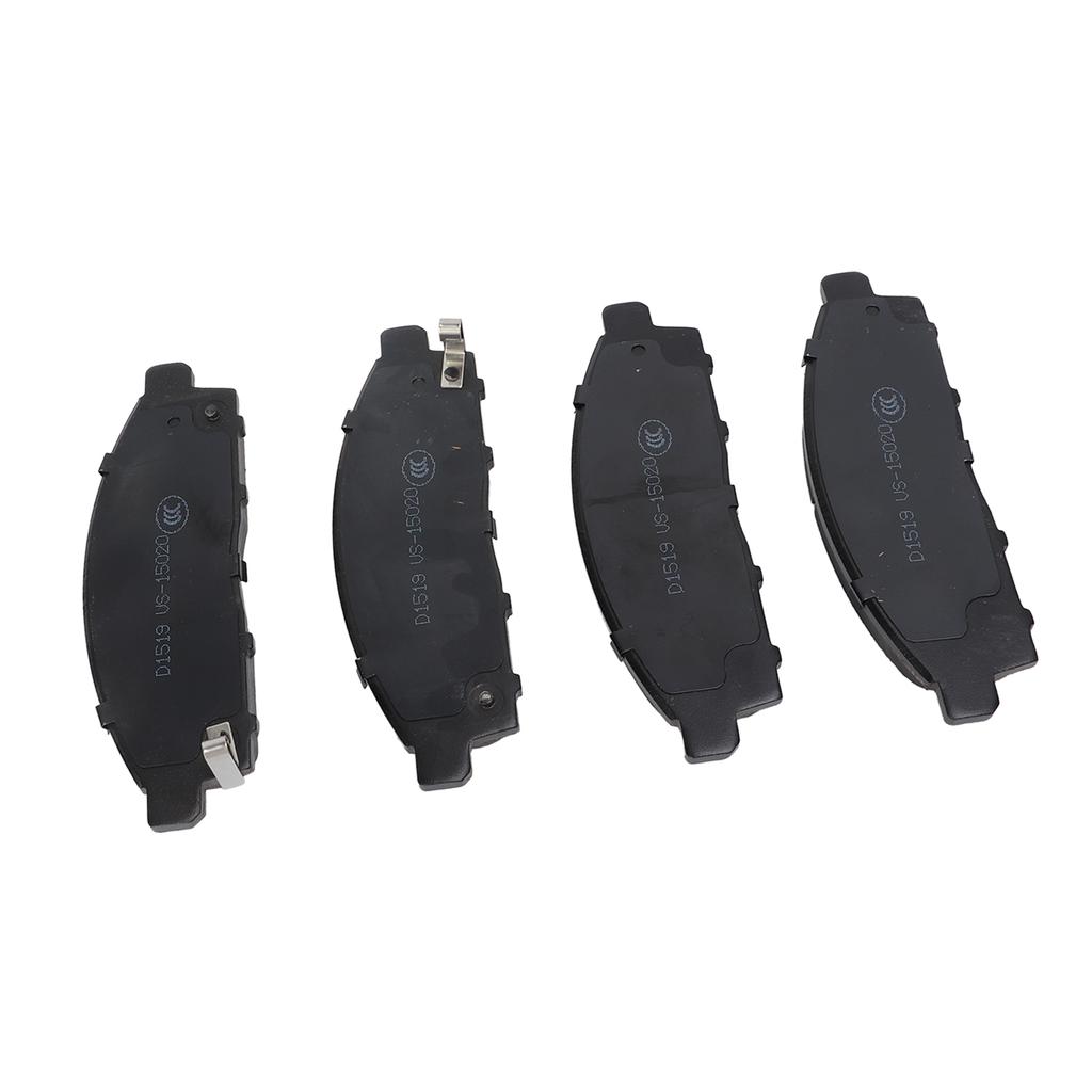 Set 4 plăcuțe de frână 4605A198 din oțel inoxidabil, ceramică, pentru camionetă Mitsubishi L200