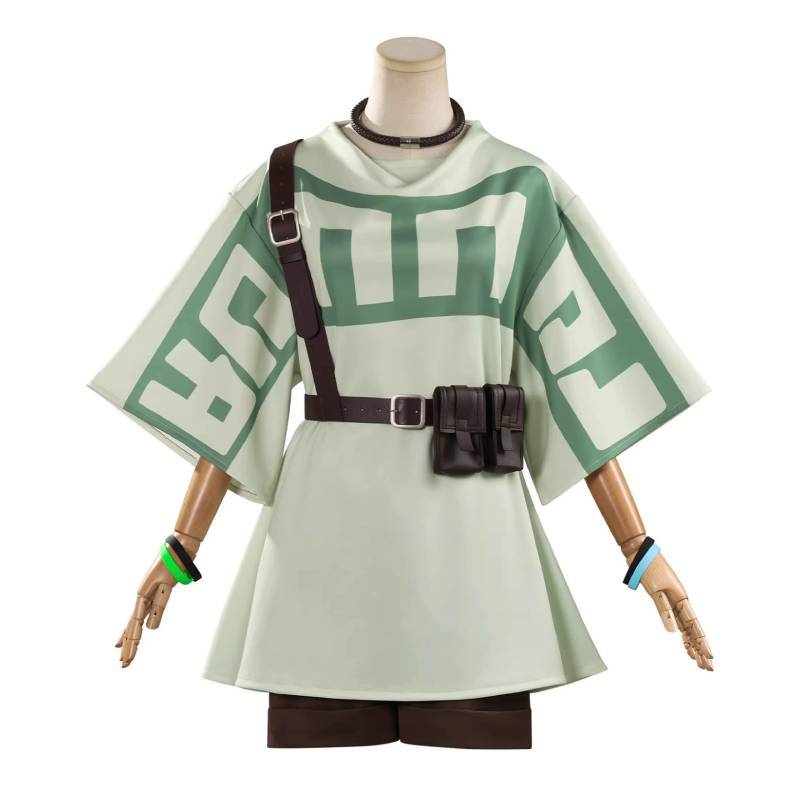 Gachiakuta Remlin Tysark Cosplay Outfit With Polyester Material For Anime Convention And Cosplay Events