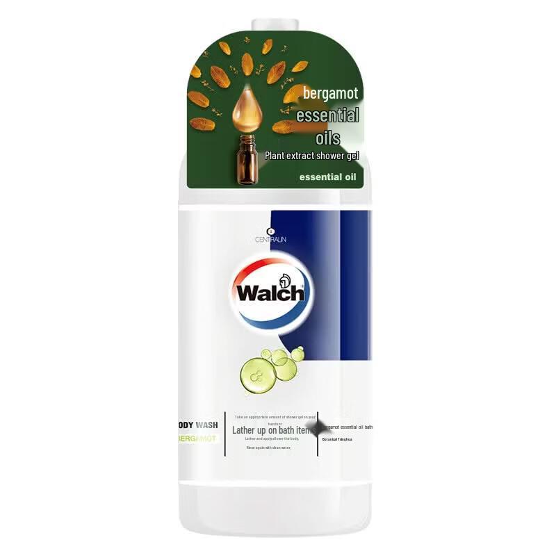 Walch Bergamot Essential Oil Shower Gel