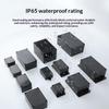 1/3 Stück Kunststoff Elektronik Projekt Instrumentengehäuse Ip65 Wasserdicht Schwarze Anschlussdose Outdoor Behälter Stromgehäuse Werkzeuge