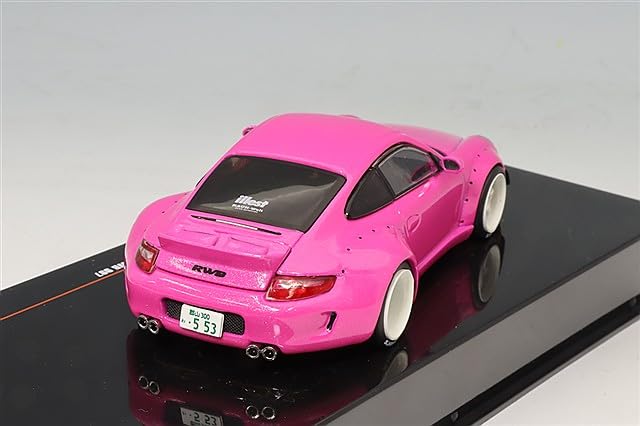 Kokusai Boeki ixo Scale RWB 997 Pink Finished Model MOC338 1/43