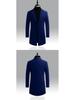 Abrigo Trench de Lana Slim para Hombre Estilo Coreano para Otoño/Invierno 2021
