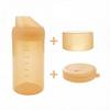 Leak-Proof Food Storage Cup Silicone with Scale Sealing Canister Detachable Lid Airtight Seal Oat Cup Refrigerator Storage