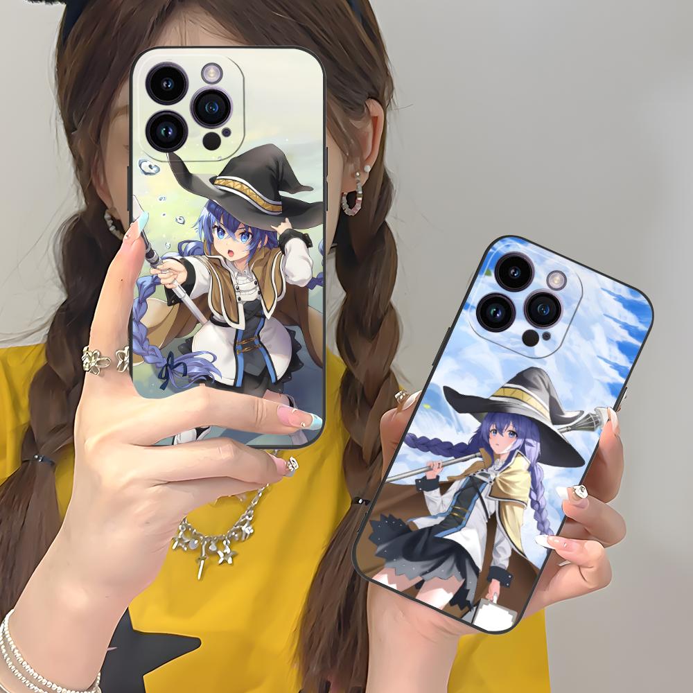 Mushoku Tensei Roxy Mobile Phone Case for iPhone 17 16 15 14 13 12 11 X XR XS 8 7 Air Pro Max Plus Mini Colorful Cover Pretty