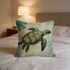 Sea Turtle cute cushion cover For Pillow Printing Sofa Decoration Home Car Room Coffee Shop Office Nordic Simplicity