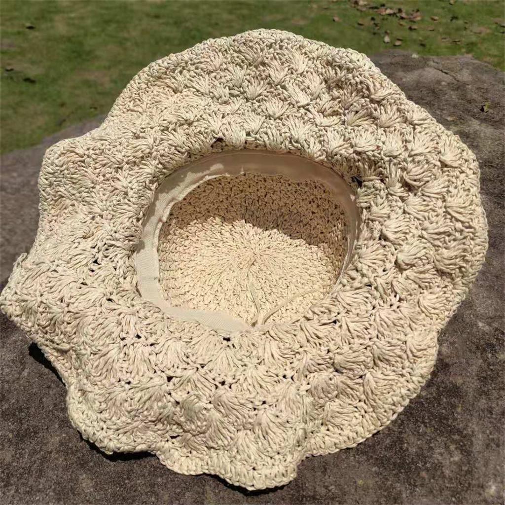 Western Hepburn Hat with Lolita Rose Breathable Audrey Style All-match Vintage Hat Lolita Peony Photo Props Headgear