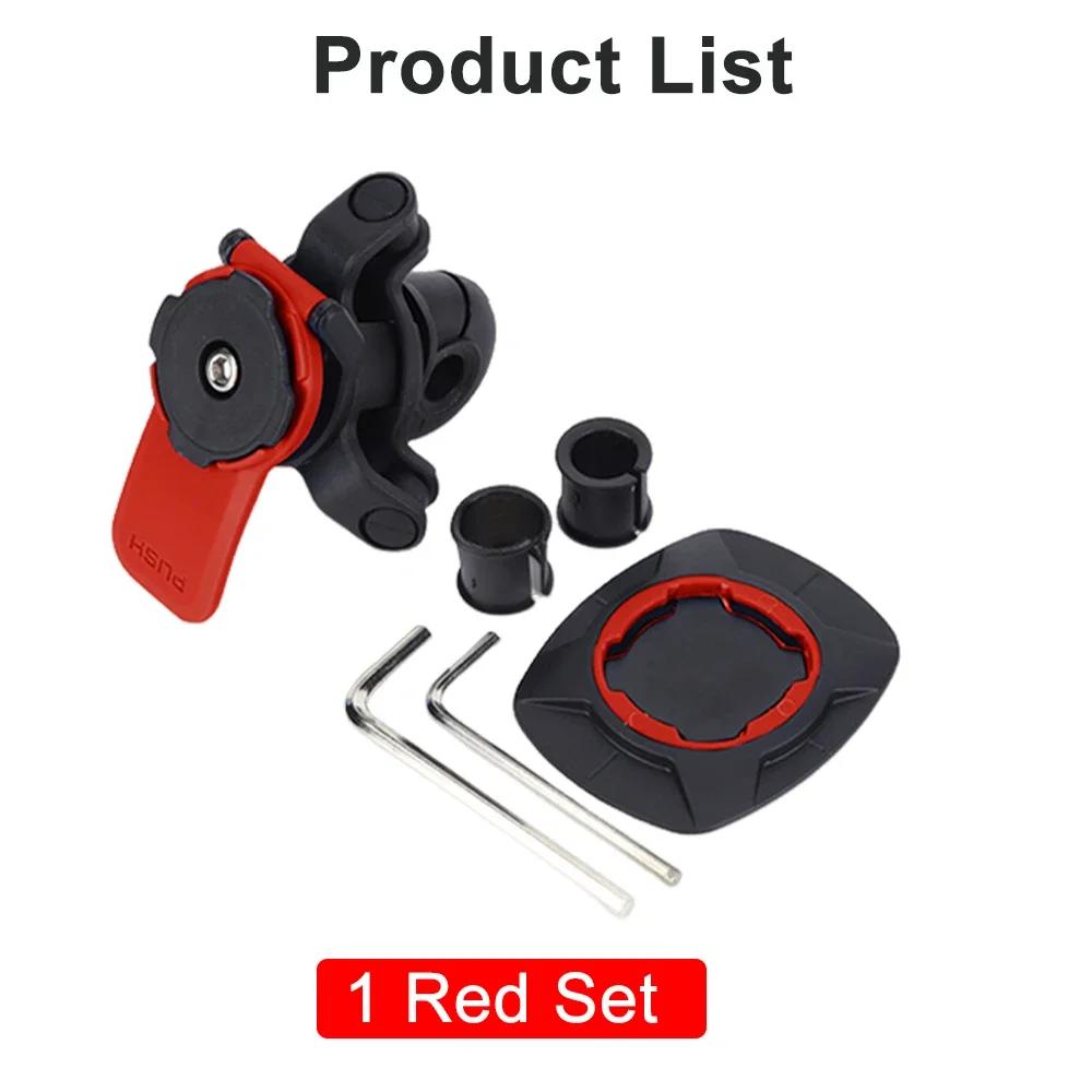 Držák telefonu na motocykl, kolo, protiskluzový, absorbující otřesy, stojan na telefon, otočný o 360°, protinárazové, bezpečnostní držáky na telefon na řídítka