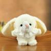 Plush Bunny Keychain With Scarf For Couples And Giftgiving