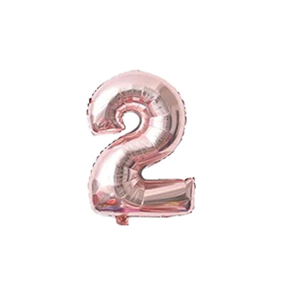 Party Balloon Aluminum Foil Number Balloon Wedding Birthday Party 16-inch Decoration