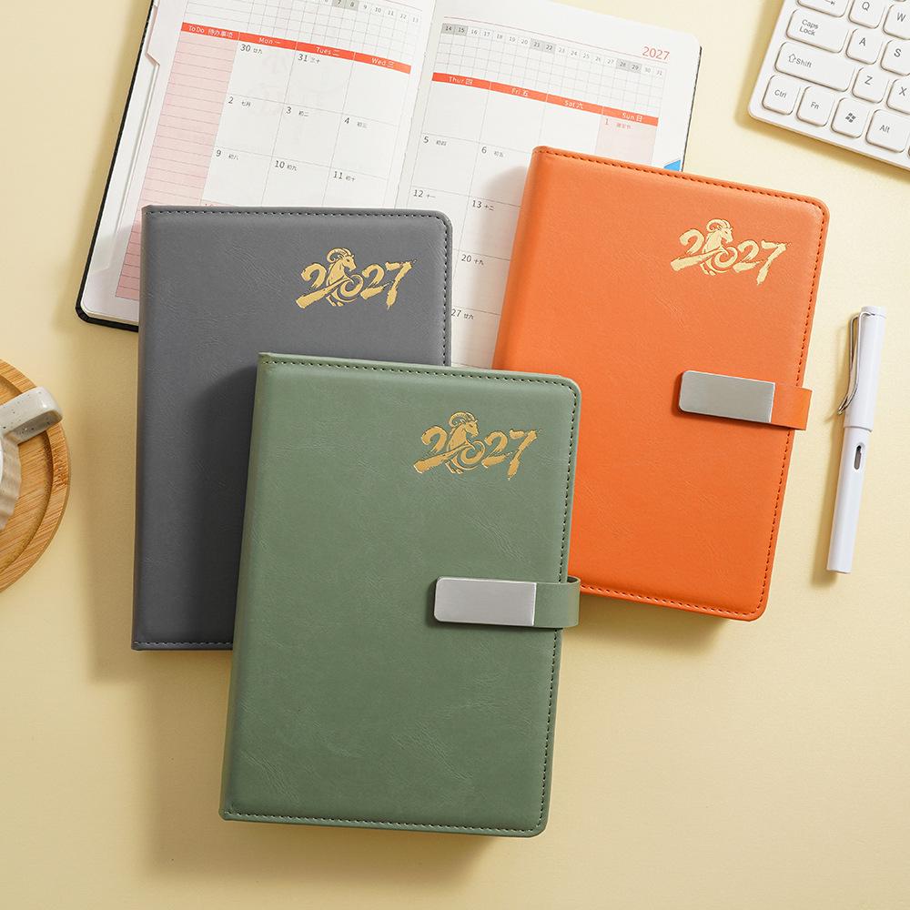 2027 Premium Time Management Notebook Set with Customized Logo
