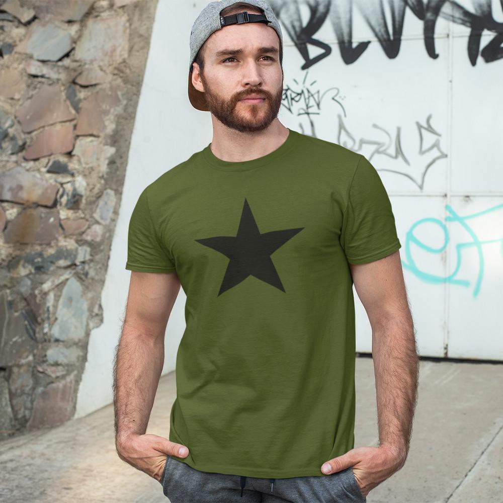 ФУТБОЛКА СО ЗВЕЗДОЙ (Коммунизм Социализм Левые 99% Захватите Политику Маркс Советская Армия Унисекс Футболка S