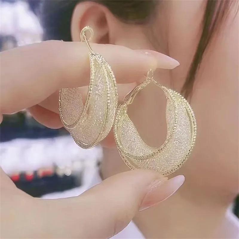Women's Commuting Retro Square Ear Buckle Earrings