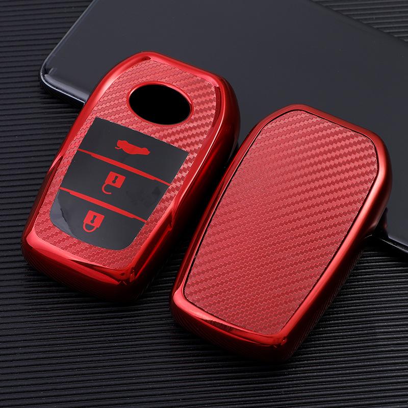 Toyota 18 Highlander/Crown/Levin Carbon Fiber Key Case