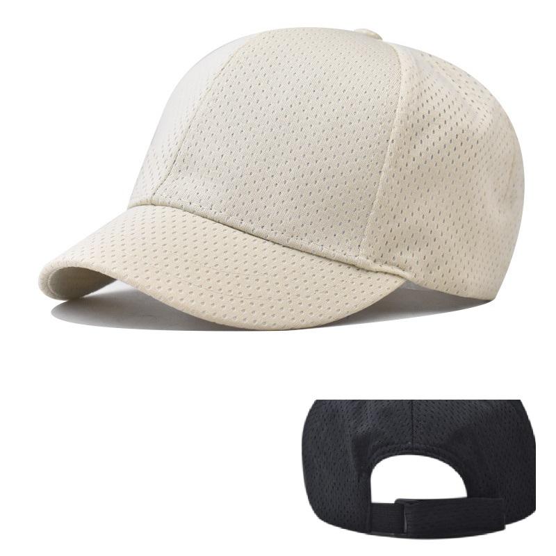 K-pop Fashion Short Bill Hat for Men and Women, Quick Dry Brim Hat, Mesh Back Trucker Baseball Dad Cap