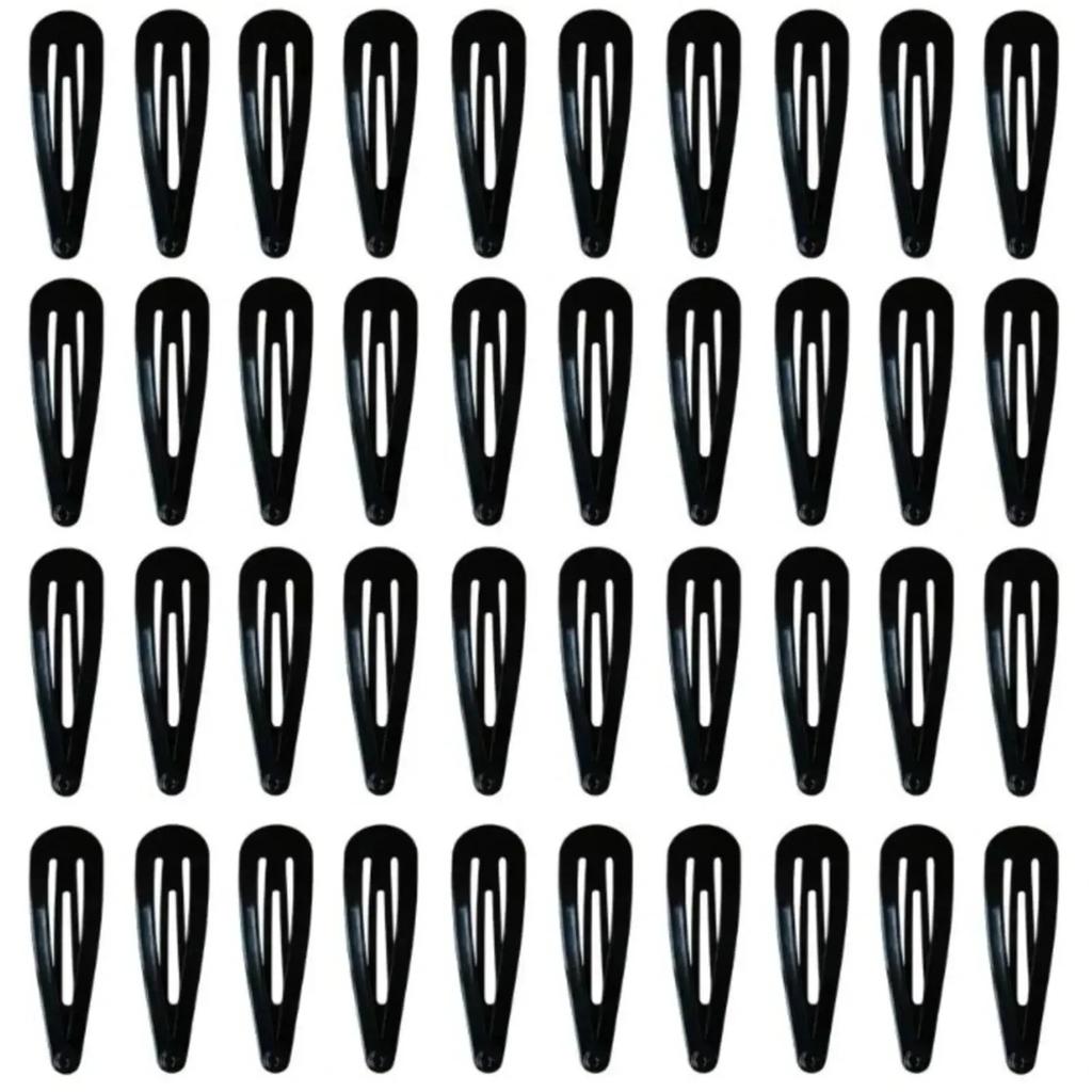 50 Adet Çıtçıtlı Saç Tokası Şeker Rengi Parlak 2 İnç Kaymaz Metal Saç Tokaları Klipsler Tokalar Aksesuarlar Bebek Kızlar Yeni Yürümeye Başlayan Çocuklar için