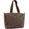 Fluffy Tote Bag for Women, Lightweight, 10L, Shoulder Bag, Fits 14-inch MacBook Pro M5 2026, A4 Compatible, Soft Quilted Bag, Water-Repellent