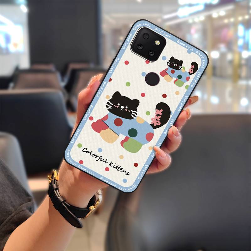 Fashion Design Dirt-resistant Phone Case For TCL T-Mobile Revvl 5G Durable Anti-knock Graffiti Back Cover Phone Pouch