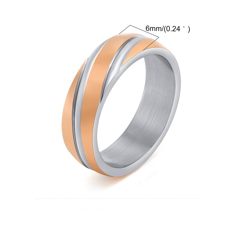 

Titanium Steel Spring Rings for Women 6mm Black Minimalist Hypoallergenic Waterproof Jewelry Adjustable Gothic Punk Ring 13