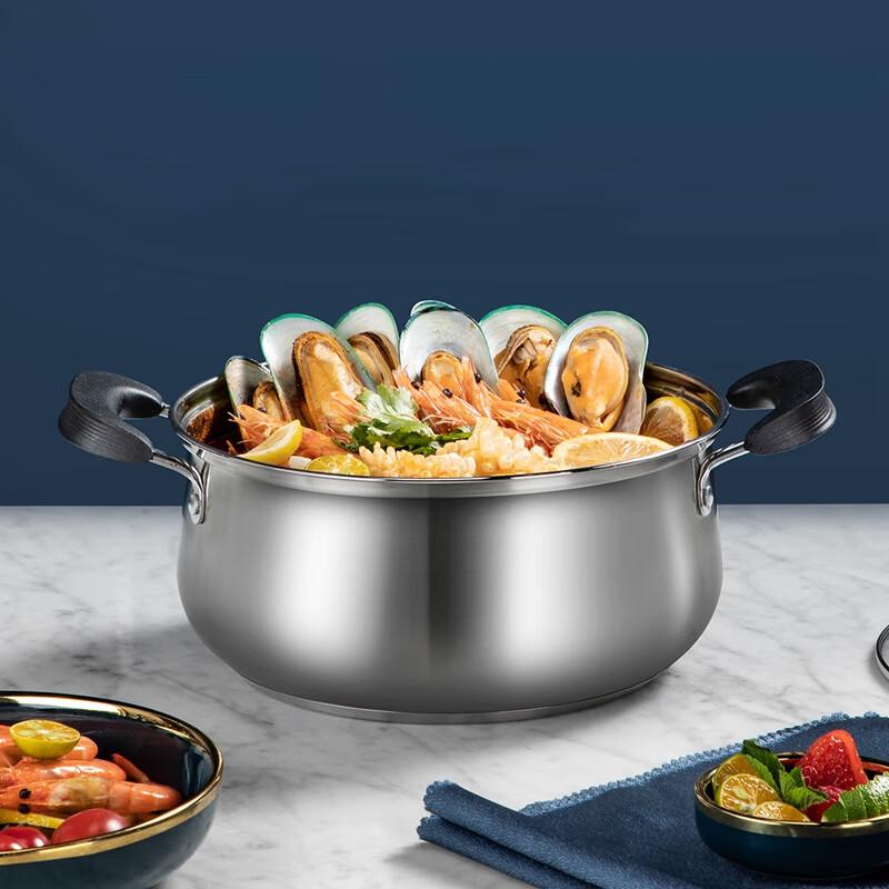 Chuda Emperor Zhuoyuan 32cm Wok & 20cm Soup Pot Set