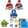 Huggle Pets Hoodie Cute Stuffed Animal Character Oversized Blanket