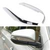 Chrome Trim Cover Set- Side Rearview Mirror For Toyota Highlander 2014- Pair