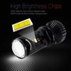 Y6 Projector Lens H4 White LED High/Low Beam Headlight Bulbs (universal)