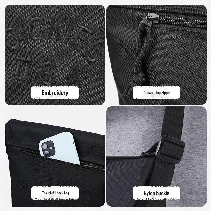 Dickies DK-C013 Taška přes rameno a ledvinka s více přihrádkami