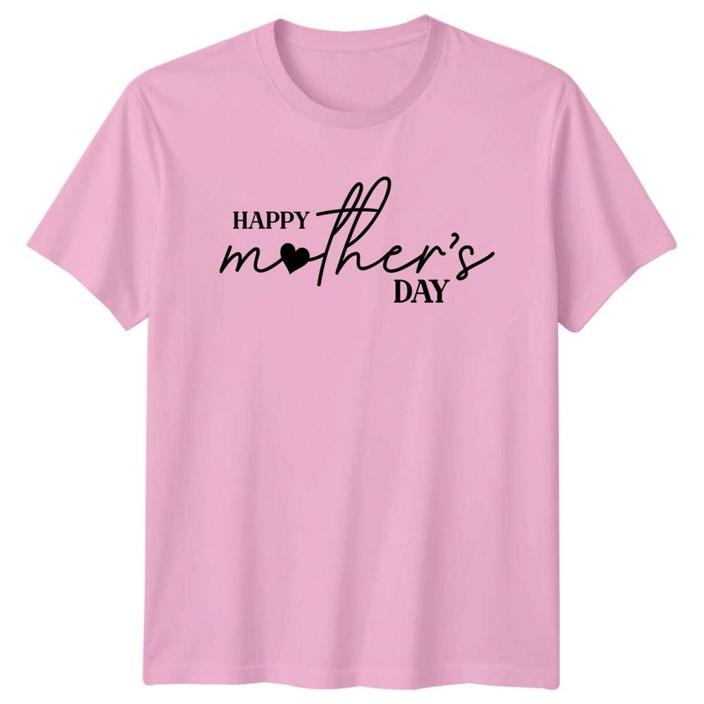 Happy Mothers Day Heart TShirt Mothers Day Gift For Unisex