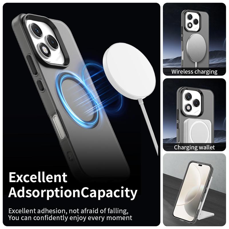 Carcasă Transparentă Pentru Honor 400 Lite Carcasă Honor 400 Lite 400Pro Adsorbție Magnetică Încărcare Wireless Capac Pentru Honor 400 Lite Carcasă