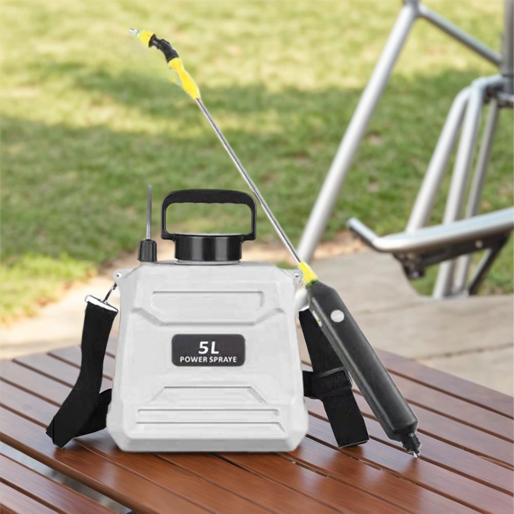 5L Naramienny Opryskiwacz Pestycydowy Elektryczny Opryskiwacz Plecakowy 3 Tryby Automatyczna Butelka Opryskiwacza Ogrodowy Opryskiwacz Wodny do Czyszczenia Szkła