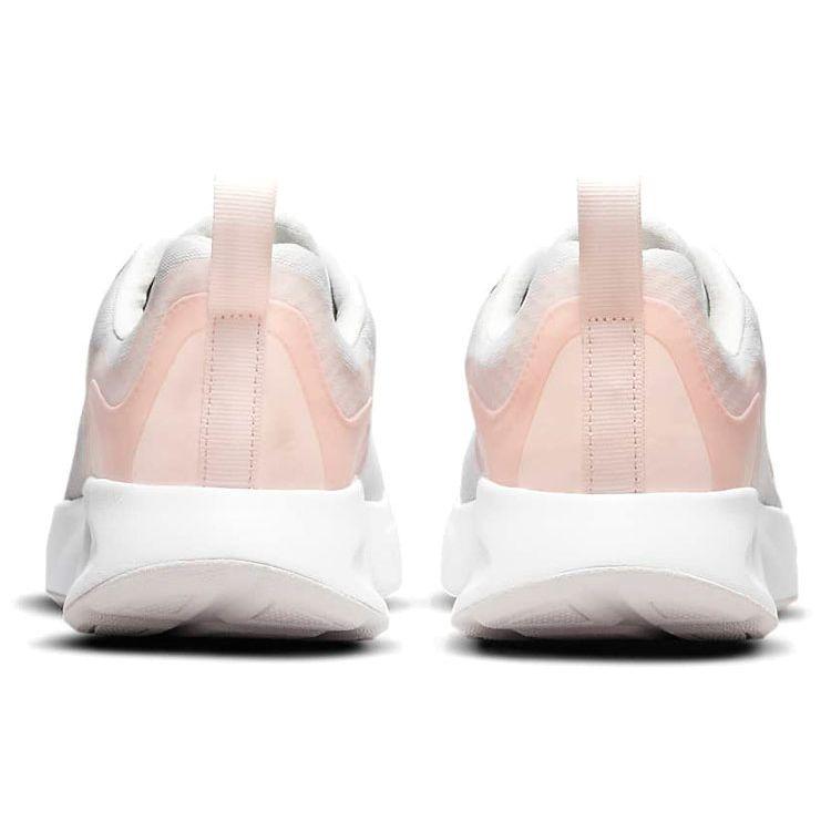 Nike Port Quotidien Confortable Tendance Amortissantes Antidérapantes Durables Basse Top Chaussures de Course Baskets Femme Blanc Rose CJ1677-009