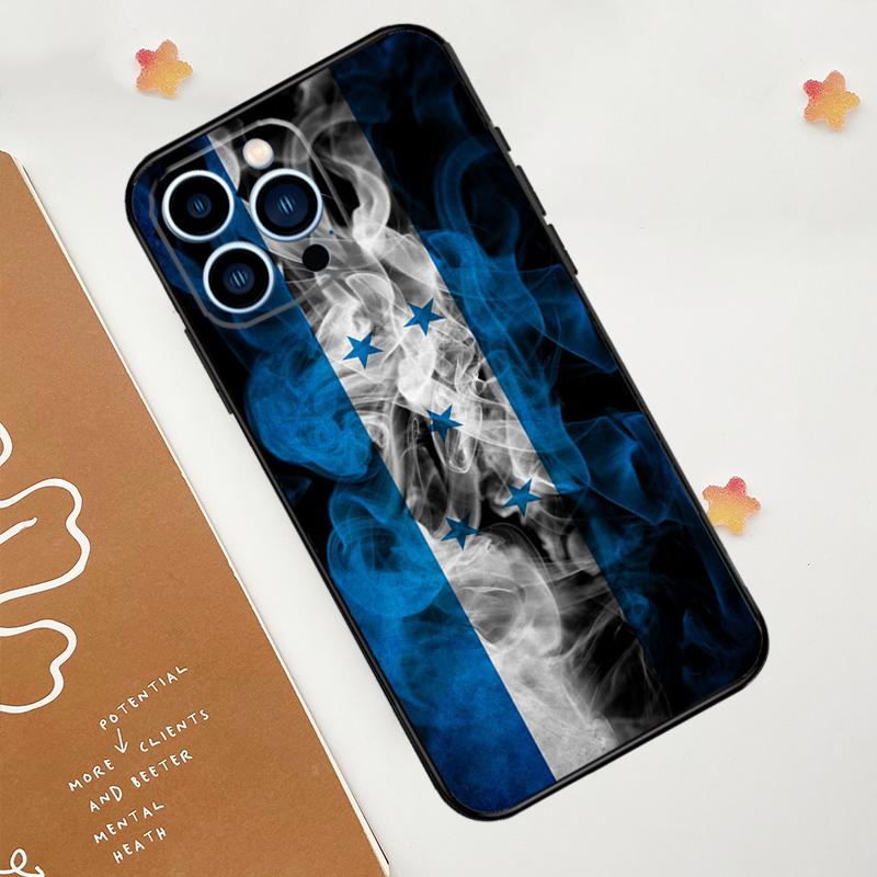 Honduras Flagge Handyhülle Für iPhone 15 16 14 13 12 11 Pro Max Mini Plus XS X XR Rückabdeckung