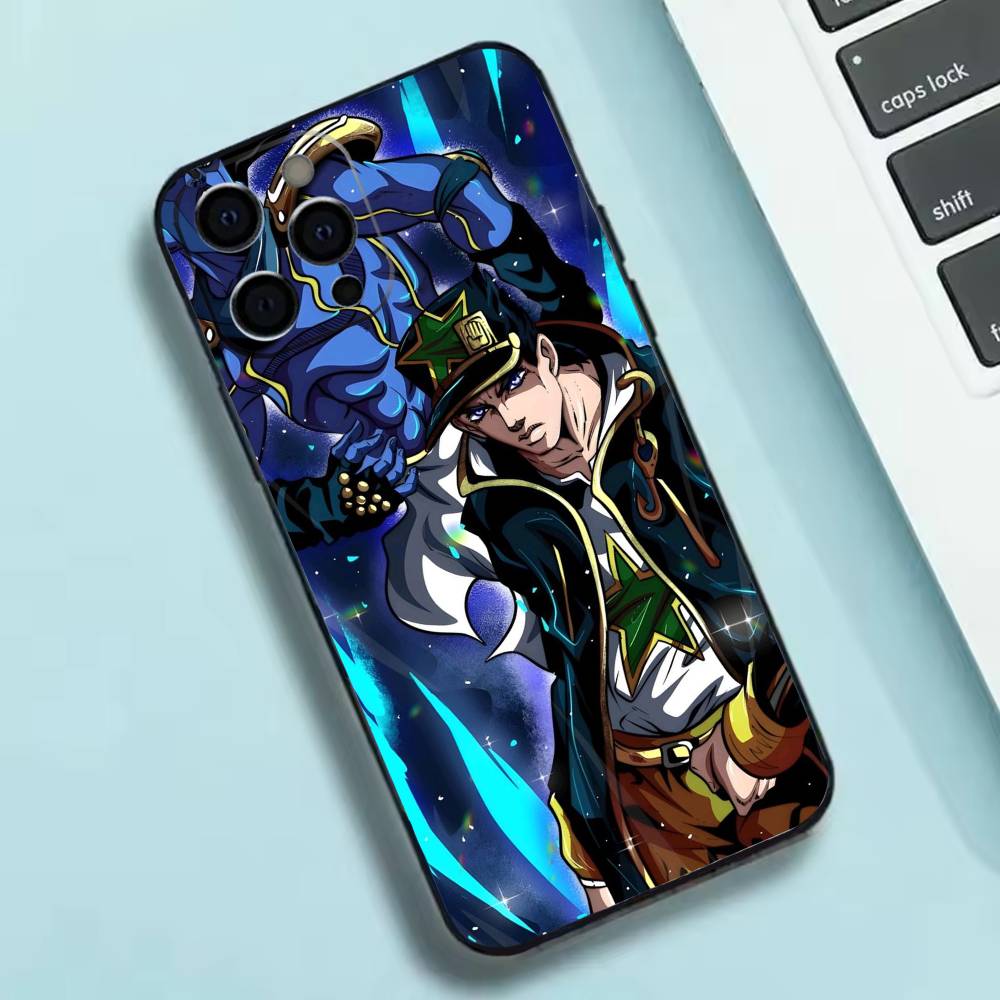 J-Johnny Joestar of the J-Jojo Phone Case Silicone Soft For IPhone 17 16 15 14 13 12 11 X XR Plus Pro Max Plus