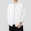 Spring and autumn new men's long-sleeved shirts, men's trendy loose casual versatile shirts, jackets and coats for men
