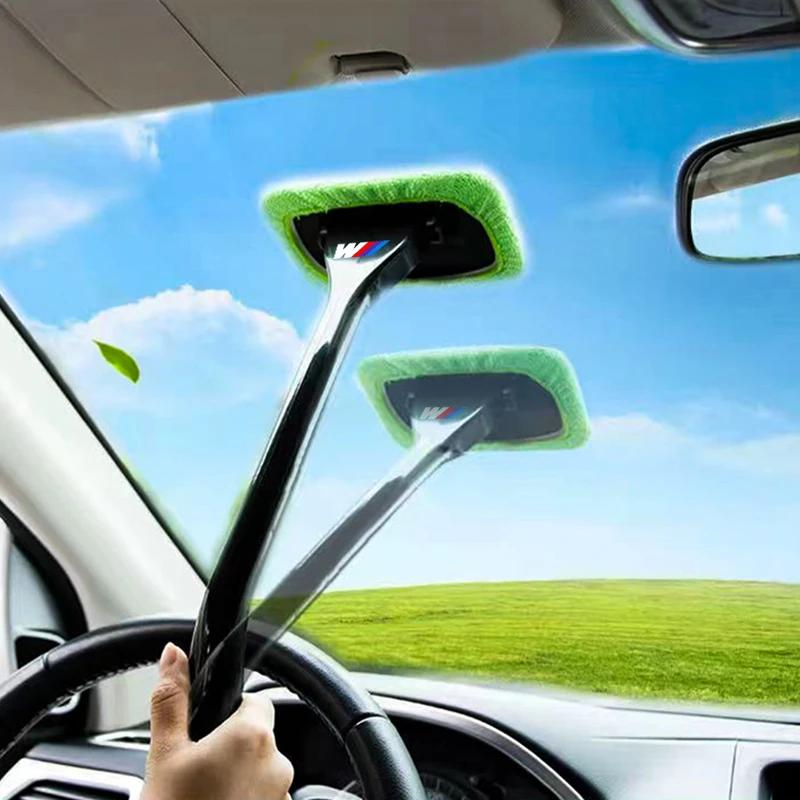 Car Window Cleaning Brush Kit Windshield Wiper Soft Microfiber Wiper for Bmw M Performance M3 M5 M6 F01 F20 F13 F30 F34 X5 X6 X7