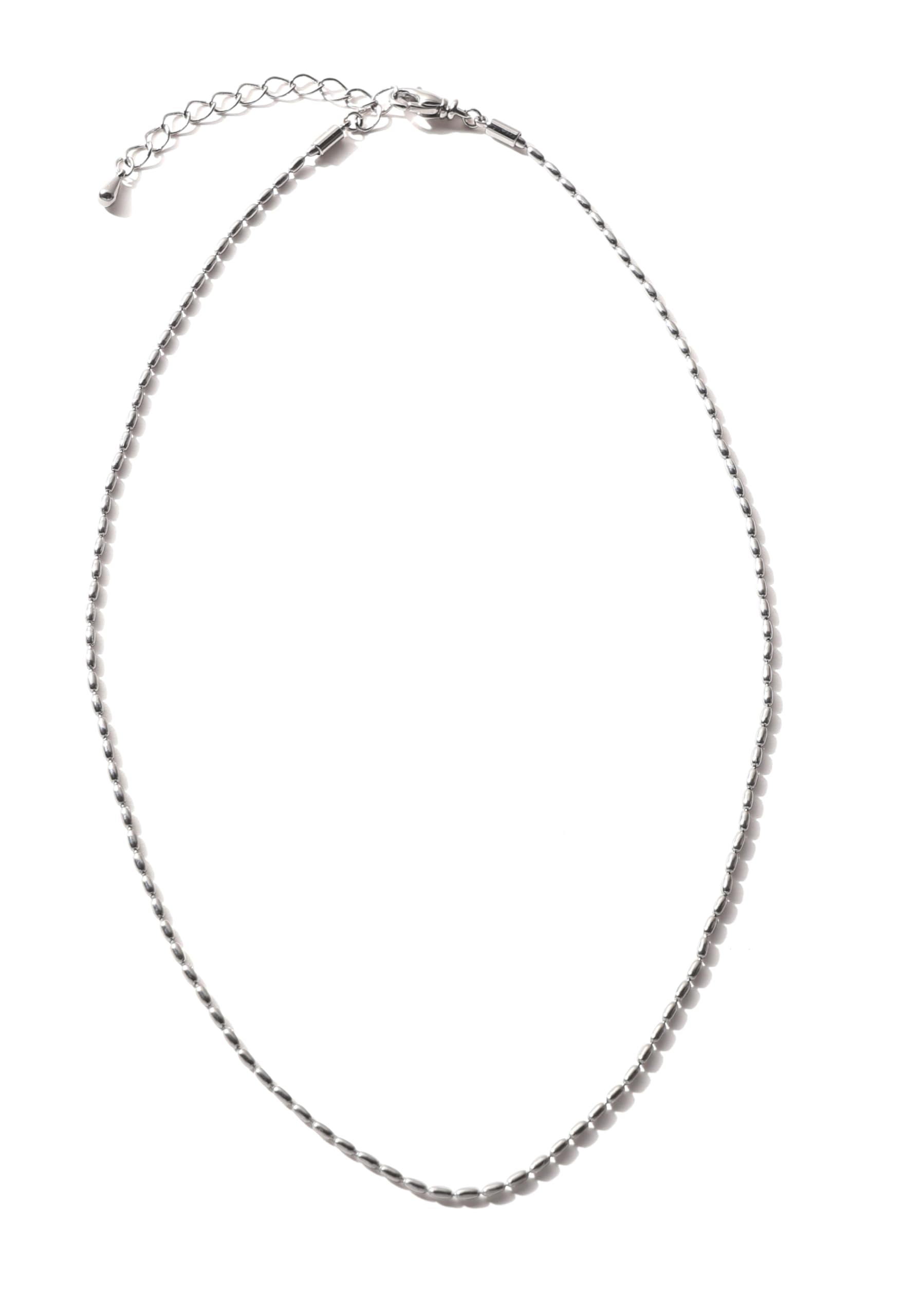 

Цепочка из нержавеющей стали, золота, серебра, ожерелье, золото [VOTRE COUTURE] для женщин (Серебряный)